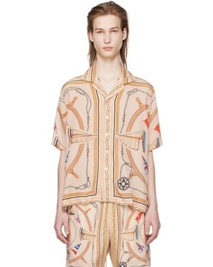 Rhude Beige Nautica Shirt - Natural