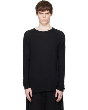 Thom Krom M Ts 941 T-Shirt - Black