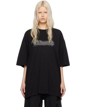 Vetements Stud T-Shirt - Black