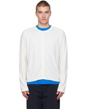Literary Sport Off- Walker Cardigan - White