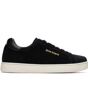 Palm Angels Classic Logo Tennis Sneakers - Black