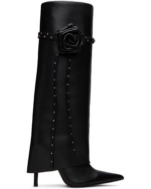 Fanci Club Ssense Exclusive Gisele Boots - Black