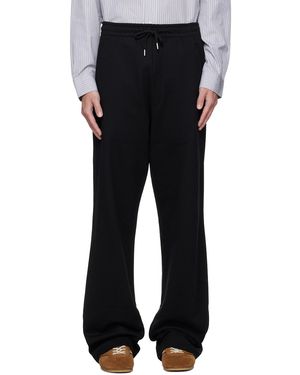 Dries Van Noten Cotton Joggers - Black