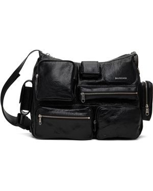 Balenciaga Superbusy Messenger Bag - Black