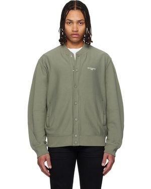 Givenchy Khaki Paris' Couture Seam Cardigan Jacket - Green