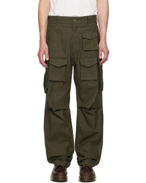 Engineered Garments Enginee Garments ーン Fa カーゴパンツ - グリーン