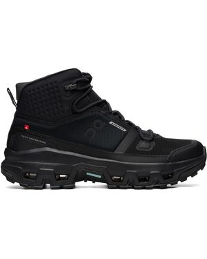 On Shoes Cloudrock Mid Waterproof Trainers - Black
