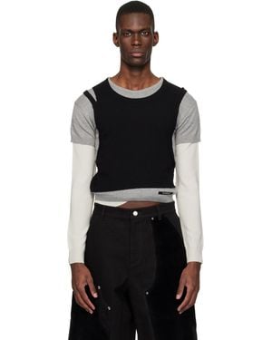 ANDERSSON BELL Tres Over Layered Jumper - Black