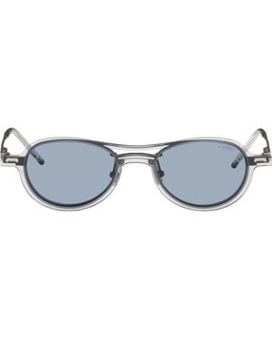 Maison Kitsuné A. Society Edition Hikari Sunglasses - Black