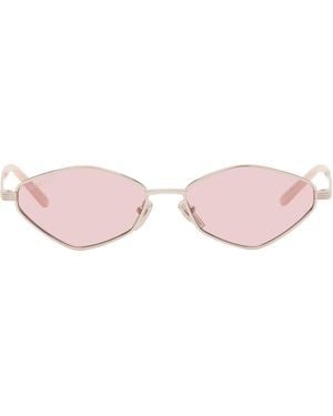 Gucci Directional Sunglasses - Pink