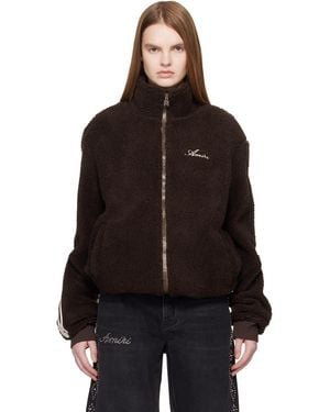 Amiri Bones Fleece Jacket - Black