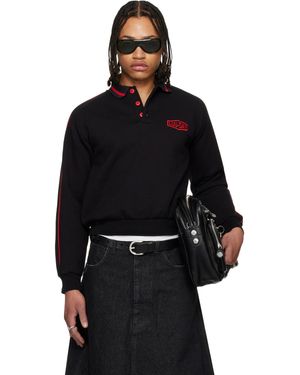 Lu'u Dan Pit Stop Polo - Black