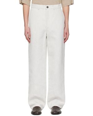 Mark Kenly Domino Tan Pedro Jeans - White