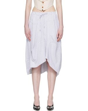 Vivienne Westwood Aerodrome Midi Skirt - Grey
