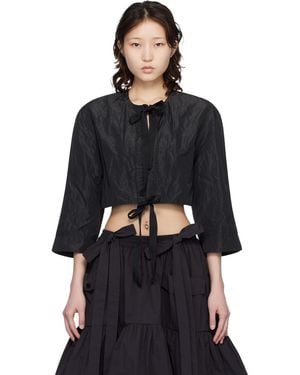 Renaissance Renaissance Jane Bolero Top - Black