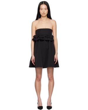 Kika Vargas Nicole Minidress - Black