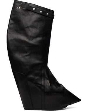 Rick Owens Tower Taconaska Boots - Black