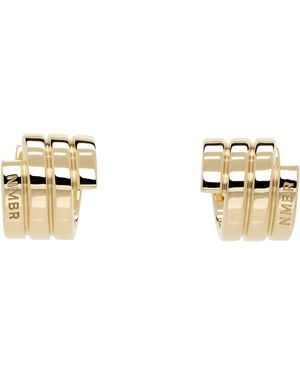 NUMBERING #4108 Earrings - Metallic