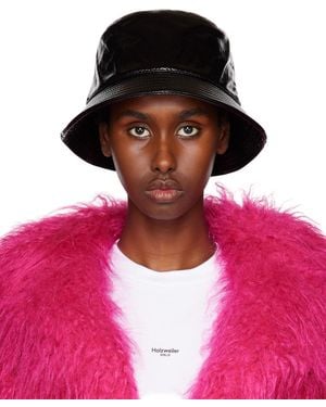 Stand Studio Black Vida Bucket Hat - Pink