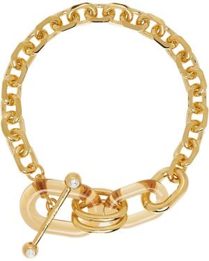 Rabanne Link Necklace - Metallic