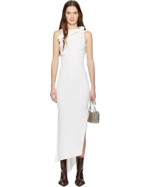Coperni Flower Maxi Dress - Black