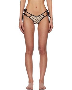 MISBHV Swim Coquette Bikini Bottom - Natural