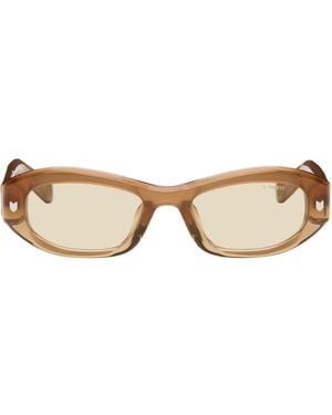 Maison Kitsuné Tan A. Society Edition Ming Sunglasses - Black