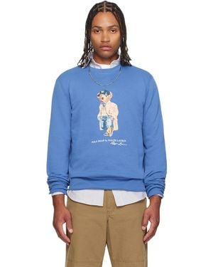 Polo Ralph Lauren Polo Bear Fleece Sweatshirt - Blue