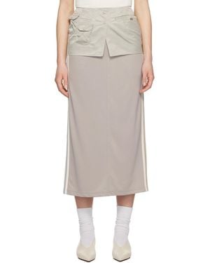 Kijun Military Wrap Miniskirt - Multicolour