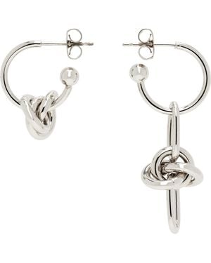 Justine Clenquet Daria Earrings - White