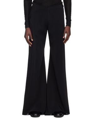 Nuba ブラック Essential トラウザーズ