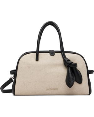 Jacquemus ベージュ 'The Small Turismo' バッグ - ブラック