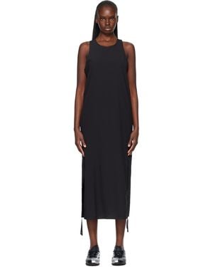 Y-3 Racer Cinch Midi Dress - Black