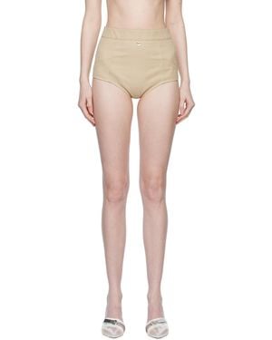 Coperni Hardware Shorts - Natural