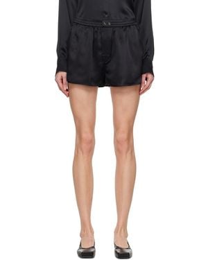 Alexander Wang カットアウト ショートパンツ - ブラック