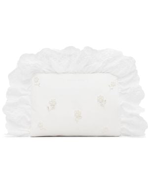 Simone Rocha Embellished Pillowcase Clutch - Black
