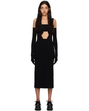 Ph5 Triton Midi Dress - Black