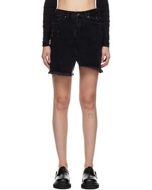 lesugiatelier Asymmetric Miniskirt - Black