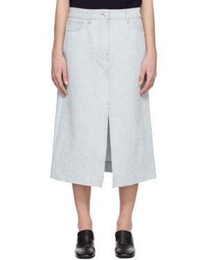 Studio Nicholson Soro Midi Skirt - White