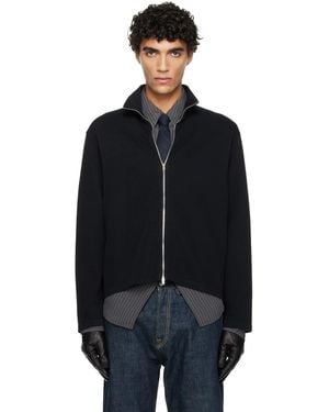 Our Legacy Shrunken Fullzip Track Jacket - Black