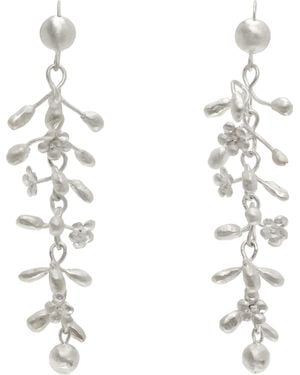 Rier Zoé Mohm Medium Earrings - White