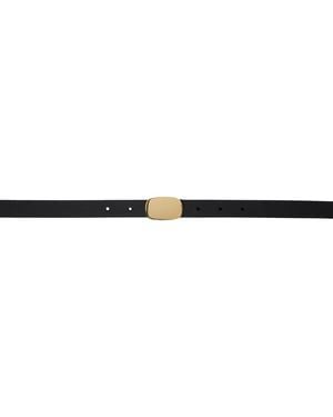 Anderson's Grained Leather Belt - Black
