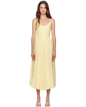 SILK LAUNDRY Dive Midi Dress - Black