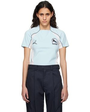【関税込み】HYEIN SEO ホワイト フットボール Tシャツ White Football T-Shirt by HYEIN SEO on Sale