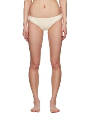 Jil Sander Embroide Logo Bikini Bottom - Multicolour