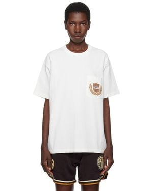Bode Off- Sportsman Patch Pocket T-Shirt - White