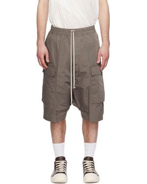 Rick Owens Temple Pods Cargo Shorts - Multicolour