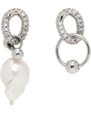 Justine Clenquet Debra Earrings - Metallic