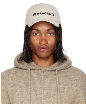 Ferragamo Core Signature Cap - Brown