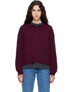 Anine Bing Lee Polo - Purple